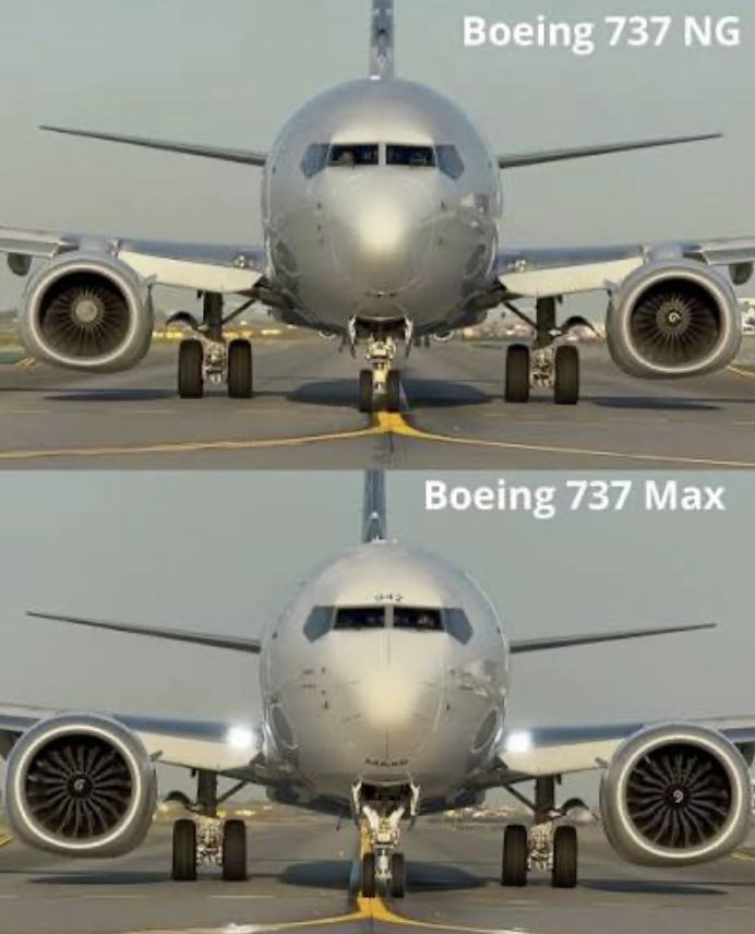 Boinx 737 vs Boing 737 MAX 8